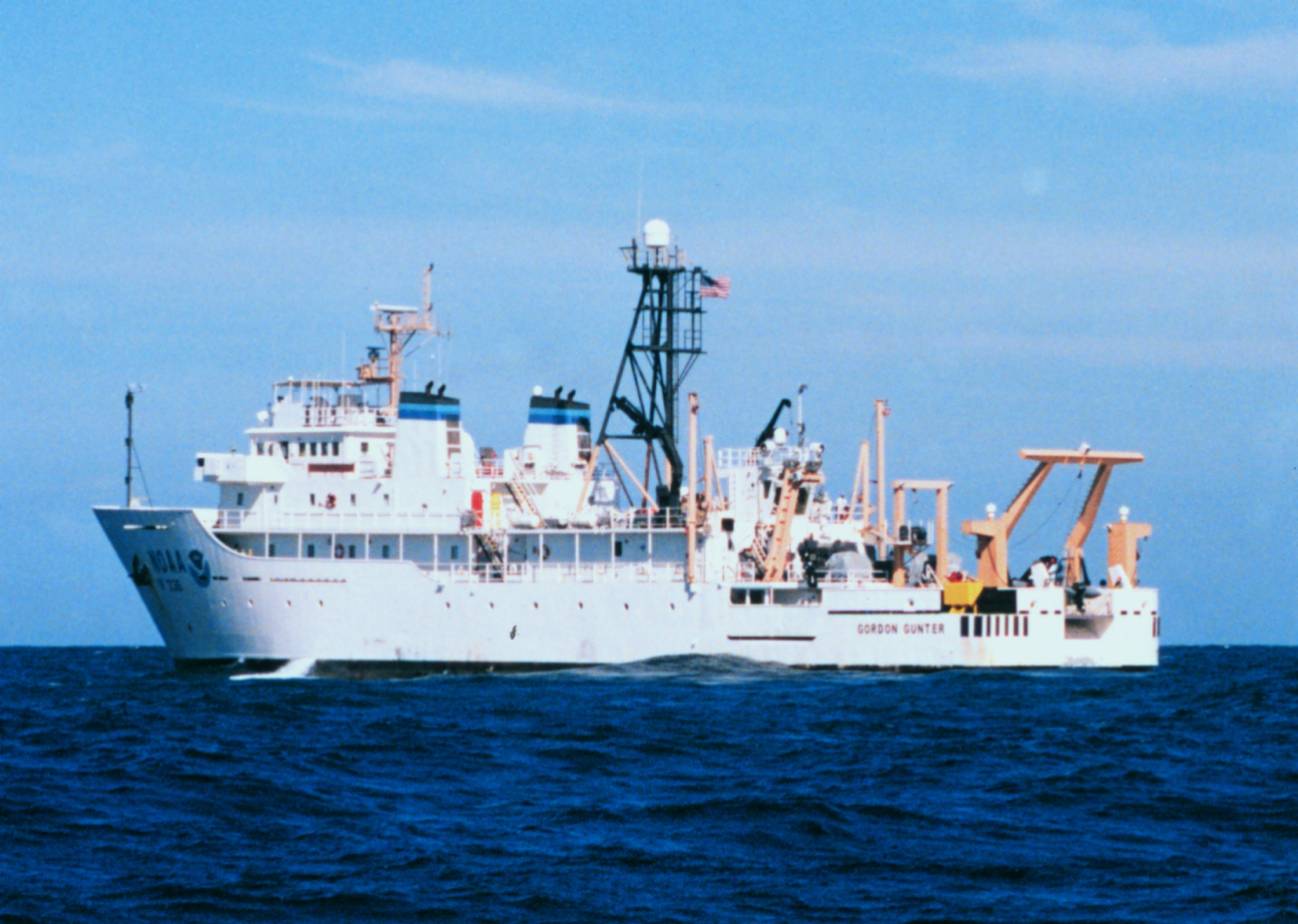 NOAA Ship GORDON GUNTER in the Gulf of Mexico