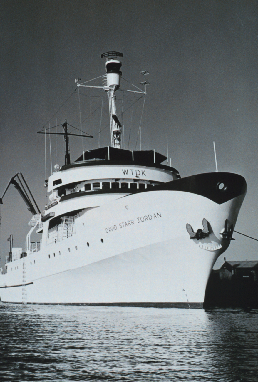 Bureau of Commercial Fisheries Ship DAVID STARR JORDAN - the finished product