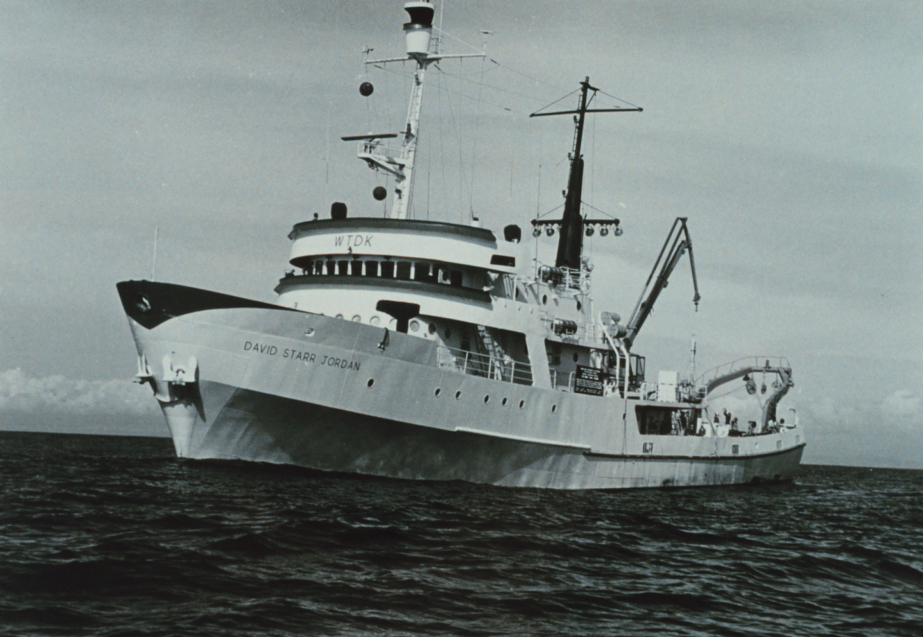 Bureau of Commercial Fisheries Ship DAVID STARR JORDAN - the finished product