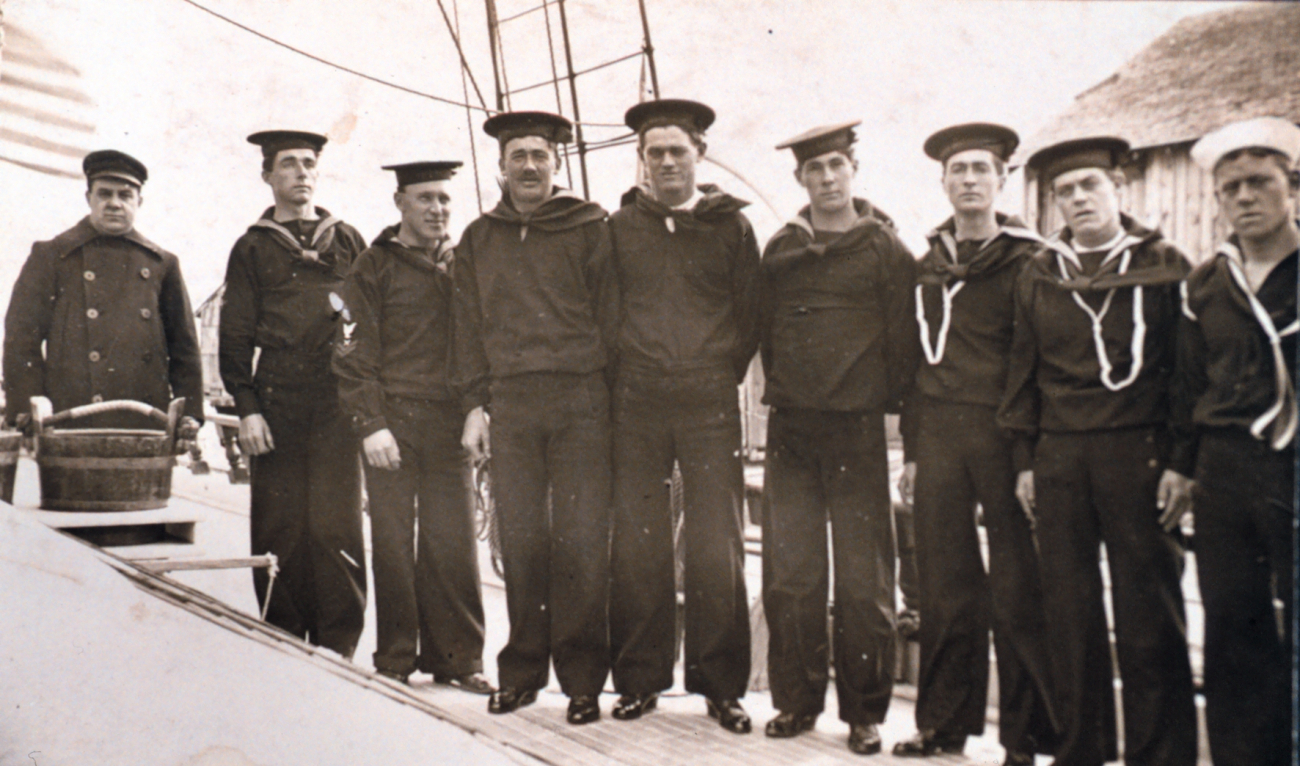 Part of crew of Coast and Geodetic Survey Ship PATTERSON in Alaskan waters