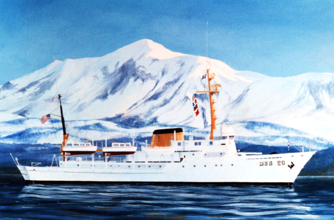 Artist's conception of the NOAA Ship FAIRWEATHER