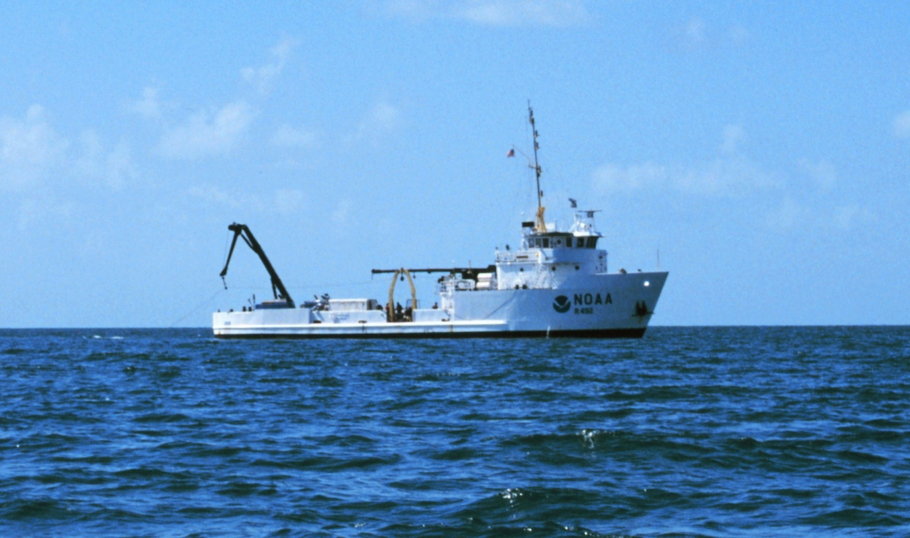 NOAA Ship FERREL in the Dry Tortugas area of Florida