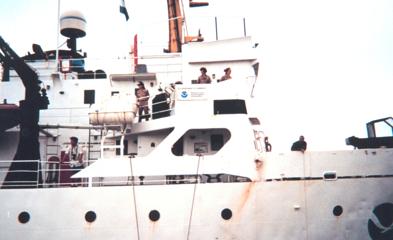 The McARTHUR docking at  Key West Harbor