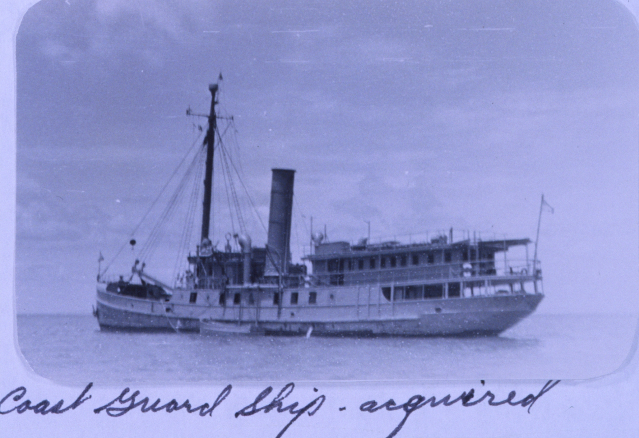 A Philippine Coast Guard vessel acquired for use by the Philippine Coast andGeodetic Survey following World War II