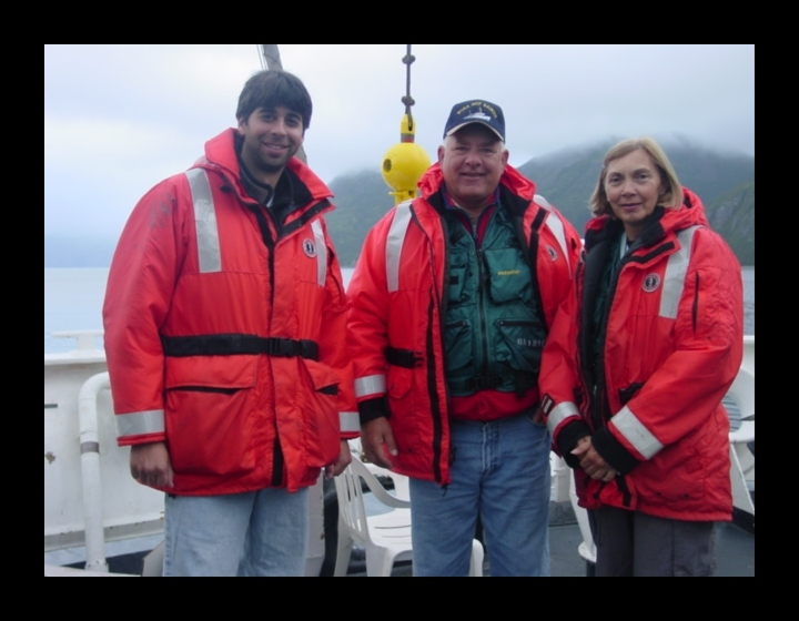 Teachers at sea/Power Squadron representative experience life on board theNOAA Ship RAINIER for a few weeks