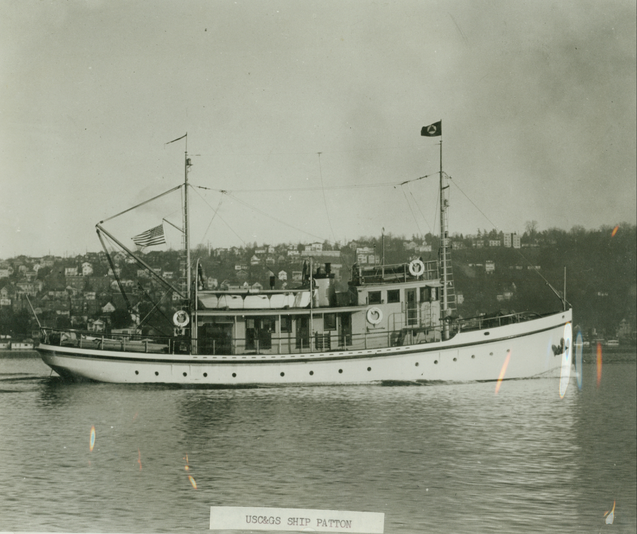 Coast and Geodetic Survey Ship PATTON off Seattle