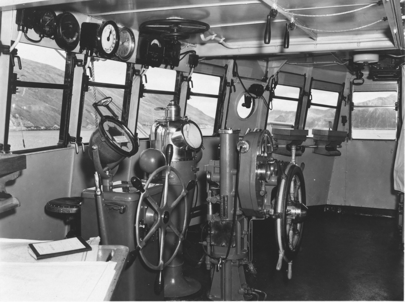 Bailey Board of engine room of Coast and Geodetic Survey ShipEXPLORER