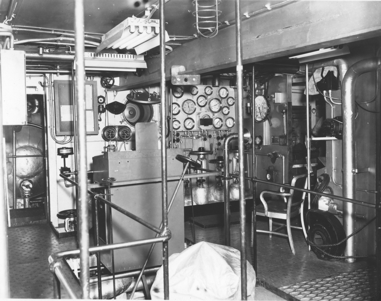 Engine room of PATHFINDER