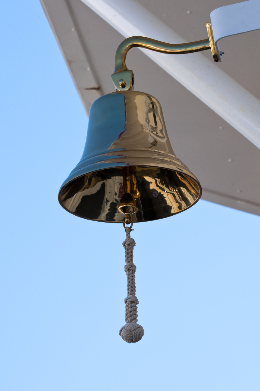 Ship's bell of NOAA Ship BELL SHIMADA
