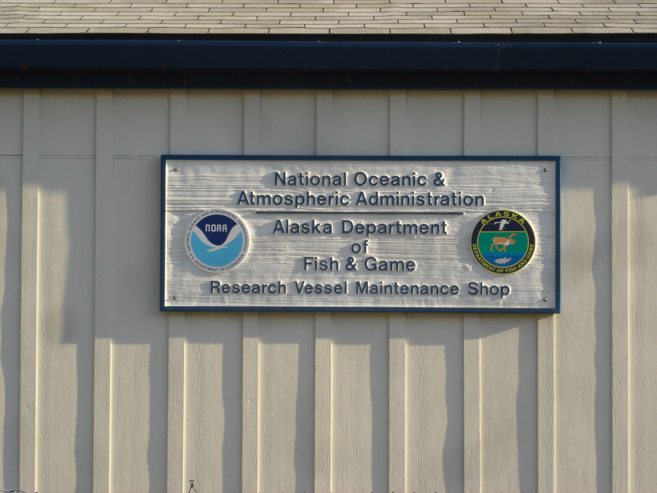 NOAA and Alaska Department of Fish and Game Research Vessel MaintenanceShop