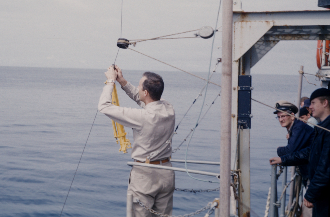 Oceanographic operations on the Coast and Geodetic Survey Ship PIONEER