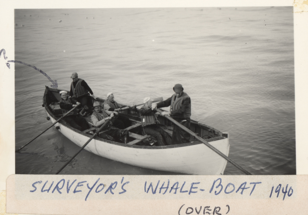 Even in 1940 oars were still a primary means of propulsion