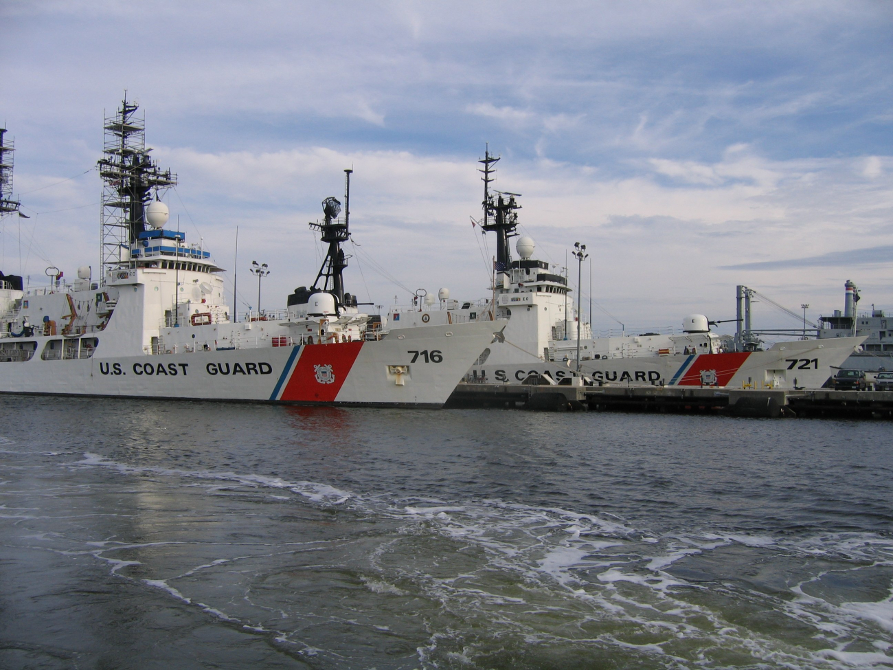 United States Coast Guard Cutters DALLAS (WHEC 716) and GALLATIN (WHEC721)