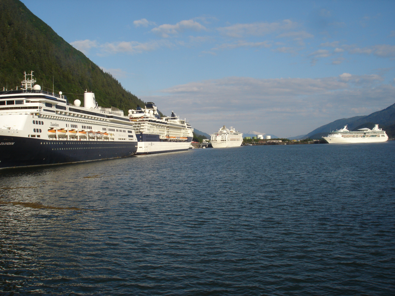 Cruise ships at Juneau