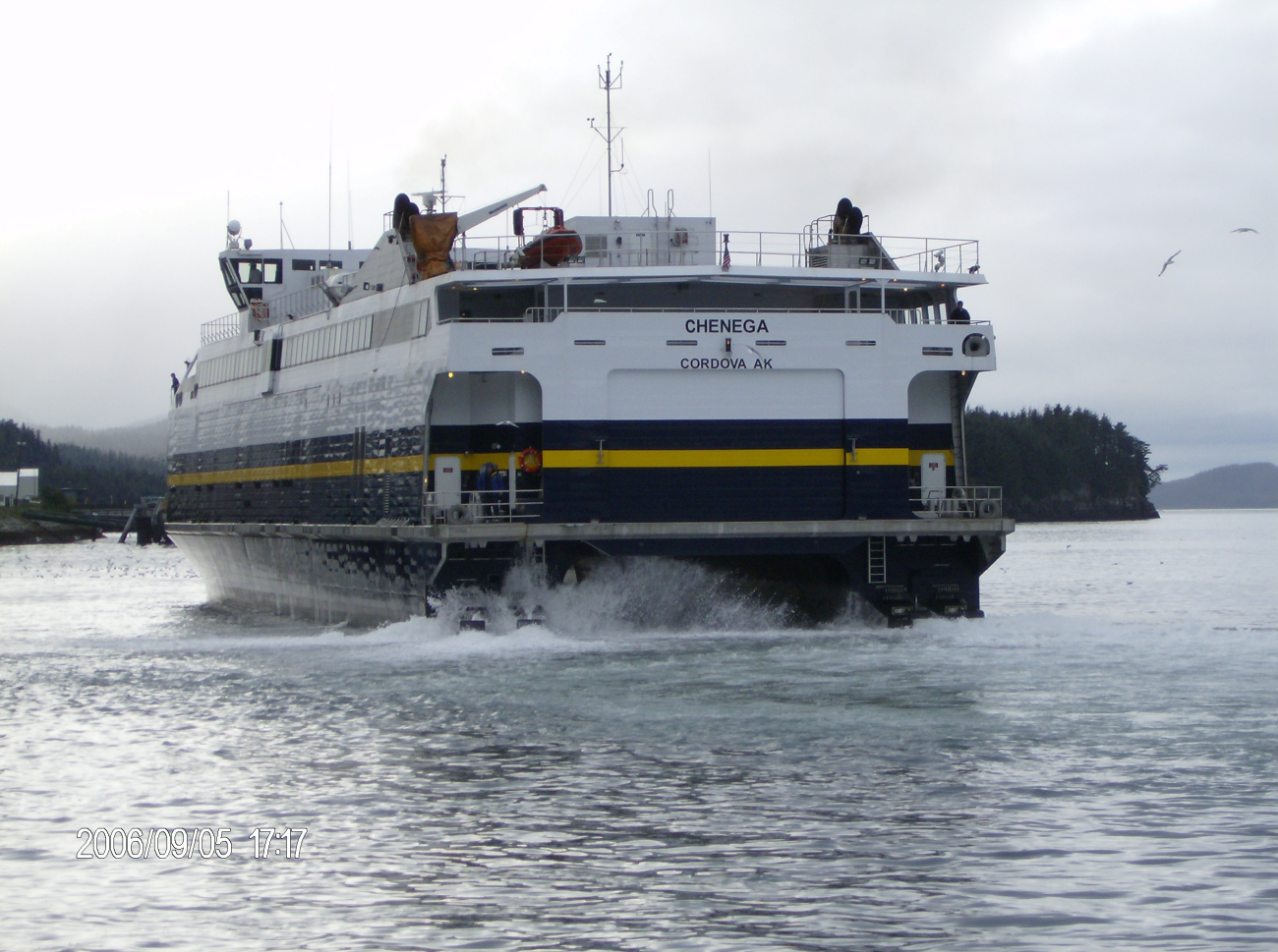 Alaska ferry CHENEGA at Cordova