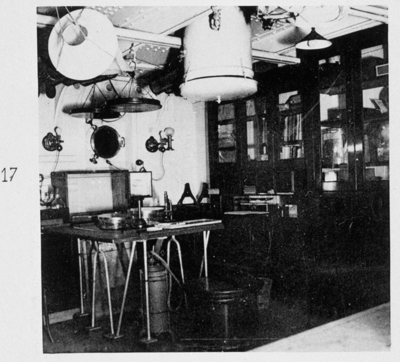 The laboratory on Prince Albert's yacht