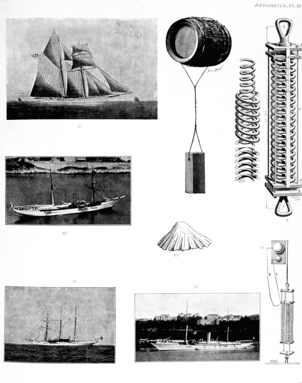 Prince Albert's ships, figure 6 - the HIRONDELLE; Figure 10 - PRINCESS ALICE II; figure 11 - PRINCESS ALICE; figure 13 - the HIRONDELLE II
