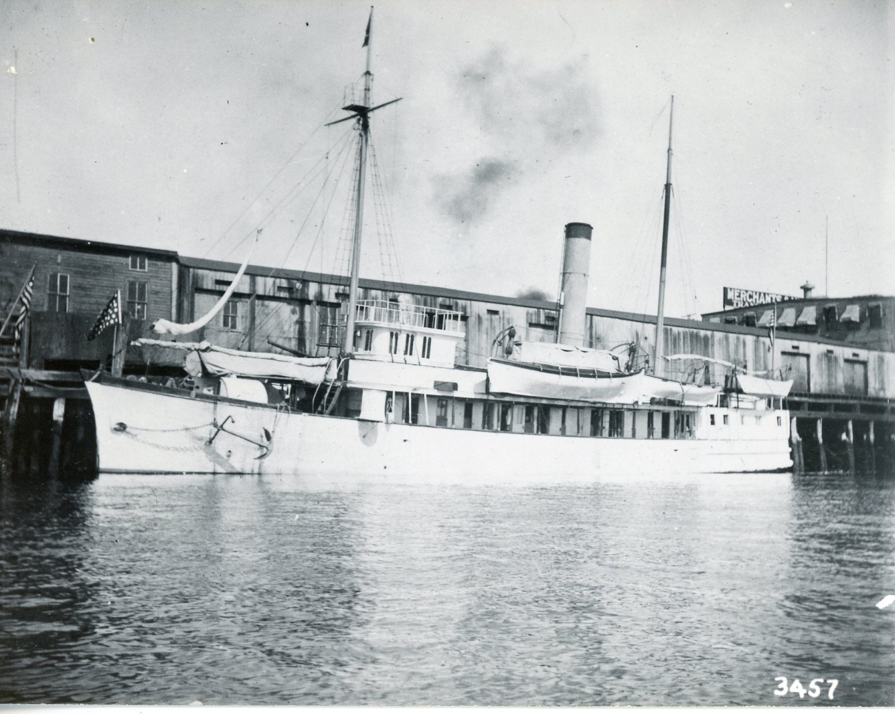 The USC&GS; Ship ENDEAVOR, a former Confederate blockade runner