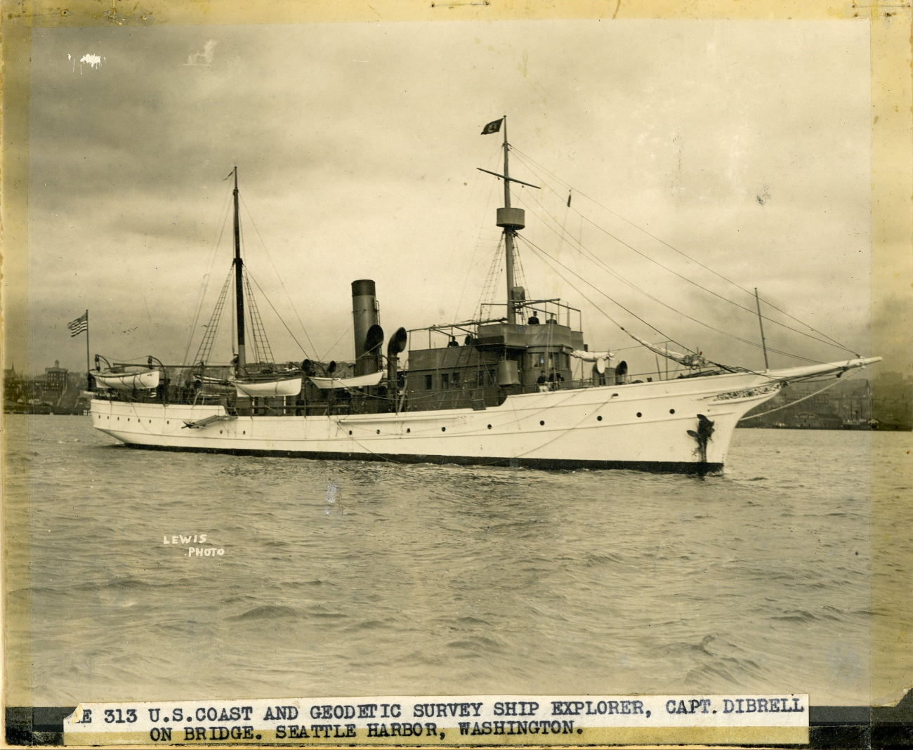 The first USC&GS; Ship EXPLORER