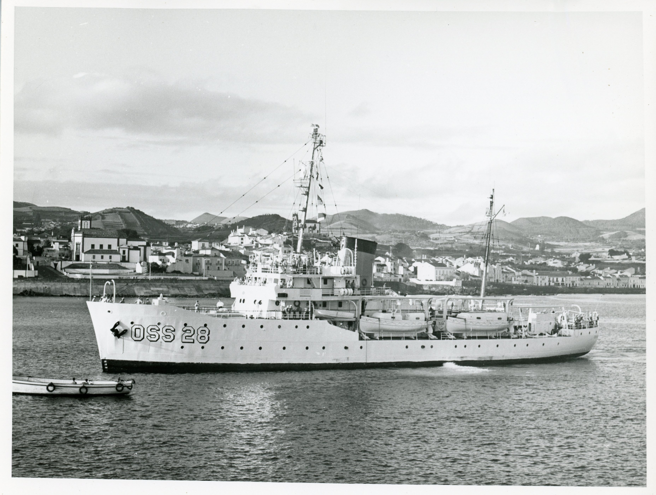 USC&GS; Ship EXPLORER at Ponta Delgada