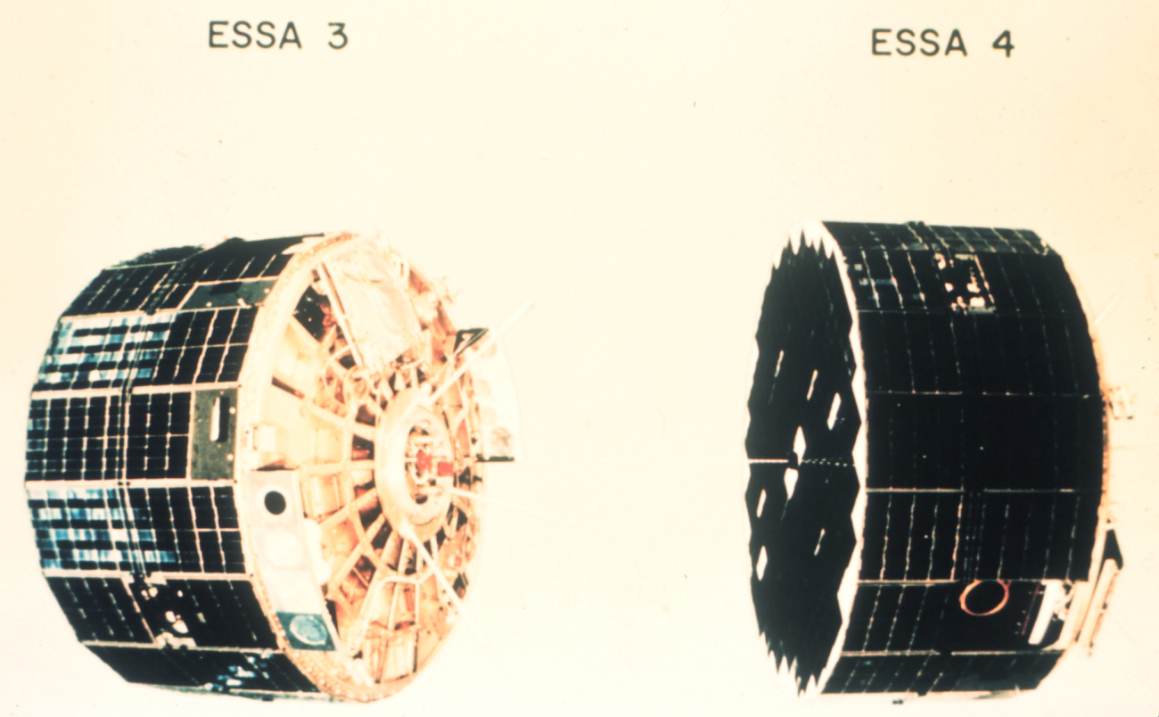 ESSA 3 and ESSA 4, satellites of the TIROS Operational System