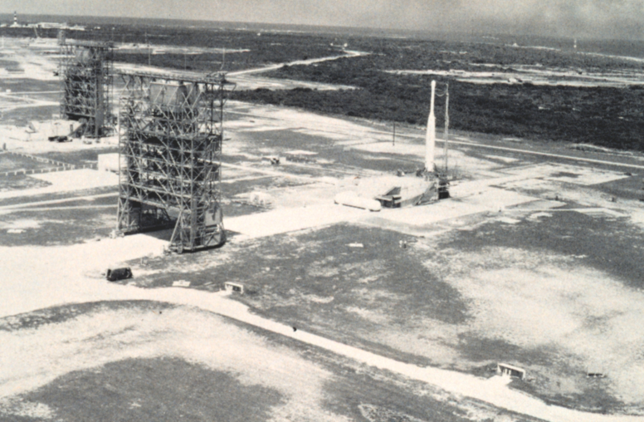 Complex Number 17 at Cape Canaveral where TIROS-carrying Thor-Delta rockets were launched