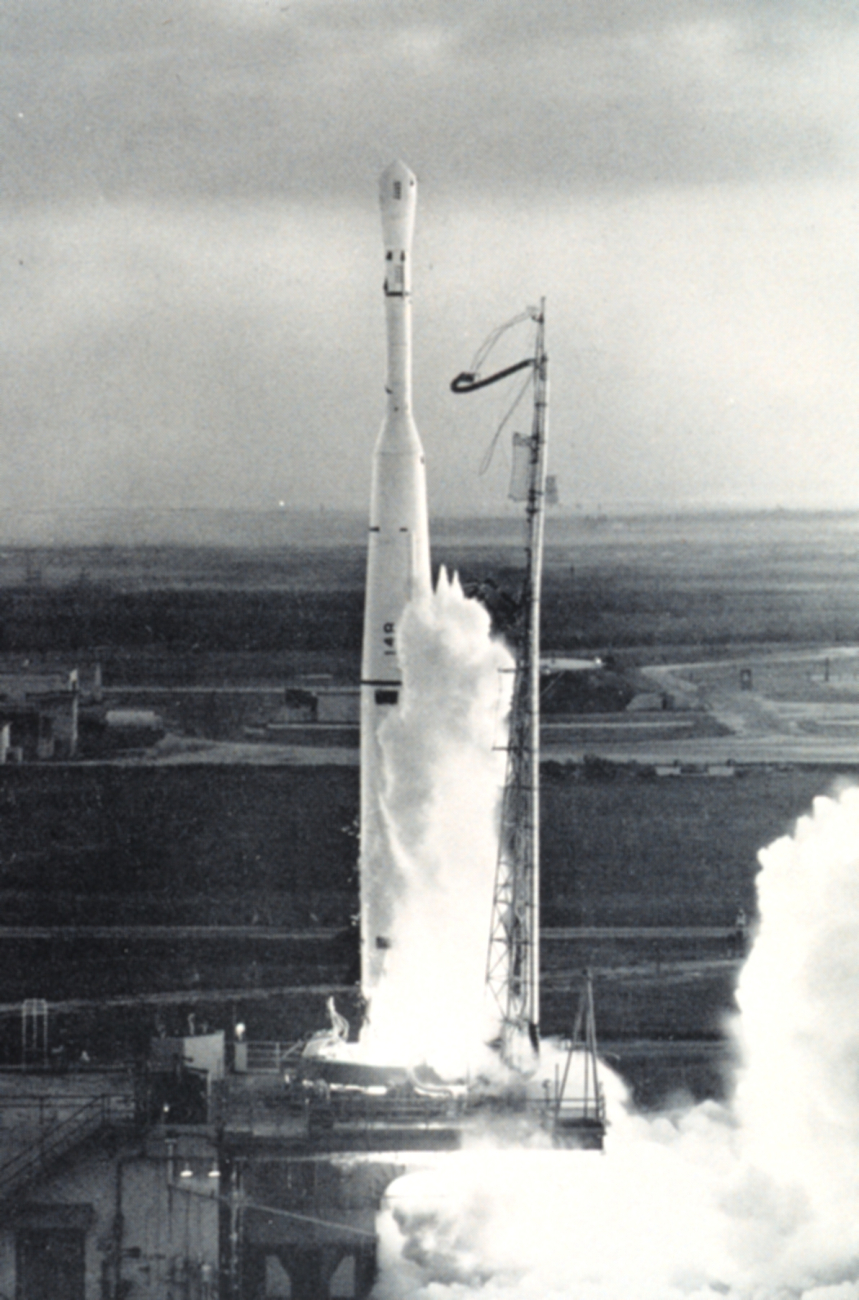 The launching of TIROS I, the first meteorological satellite