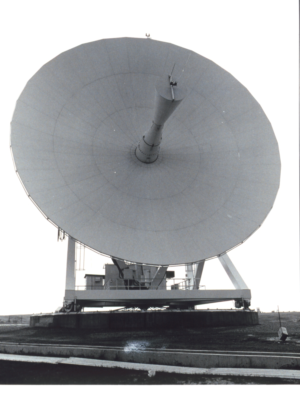 A parabolic antenna at Wallops Island