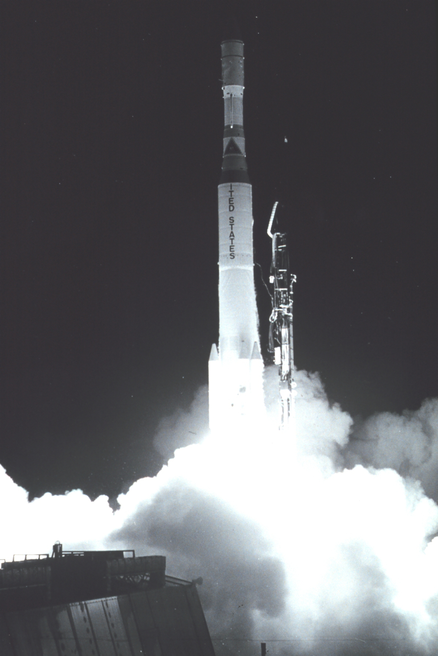 NOAA 1   (ITOS -A) lifts off on Launch Vehicle Delta 81