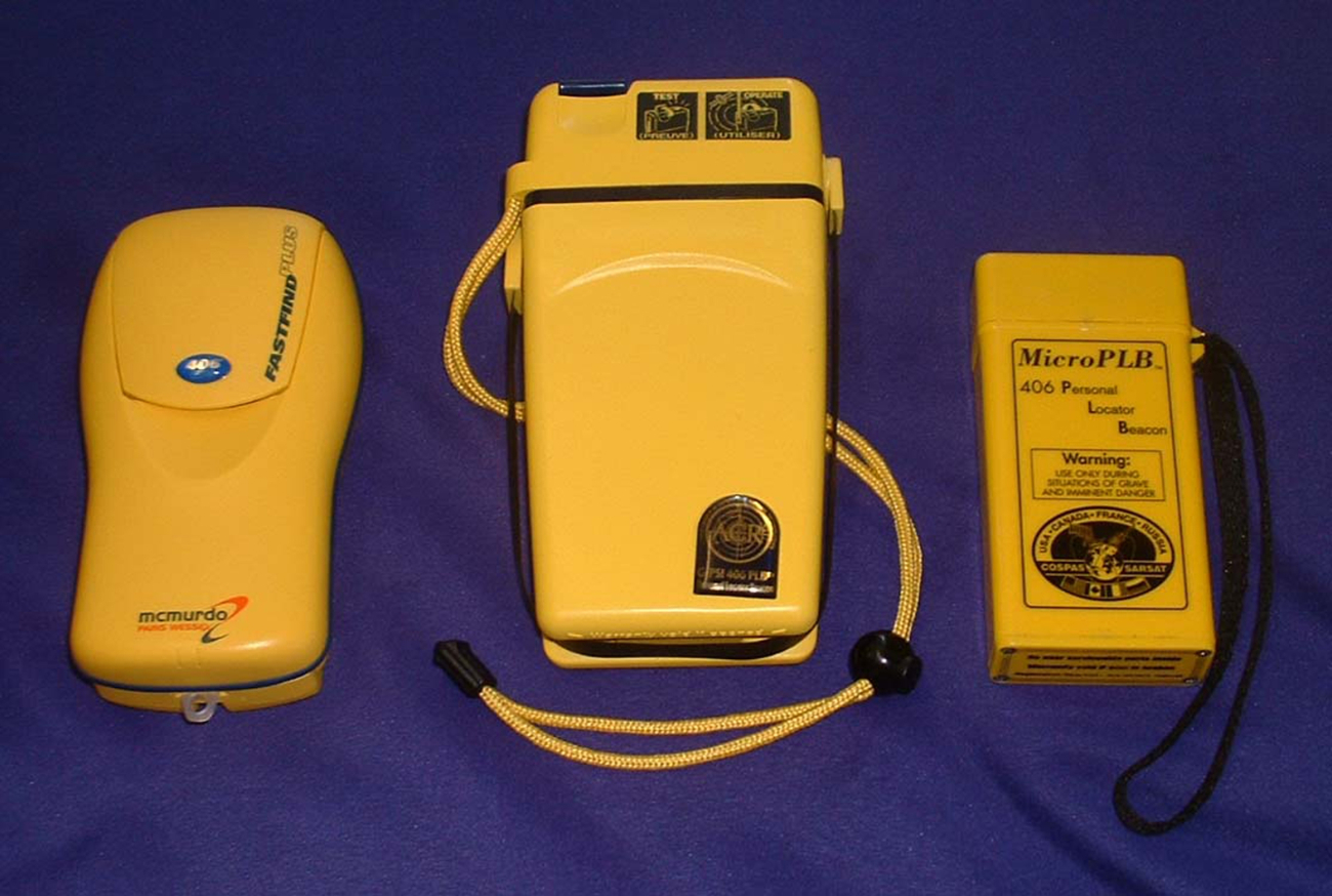 Person locator beacon for use with COSPAS-SARSAT