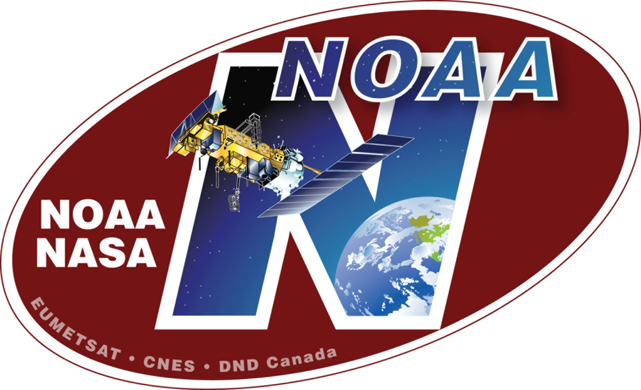 NOAA-N spacecraft decal