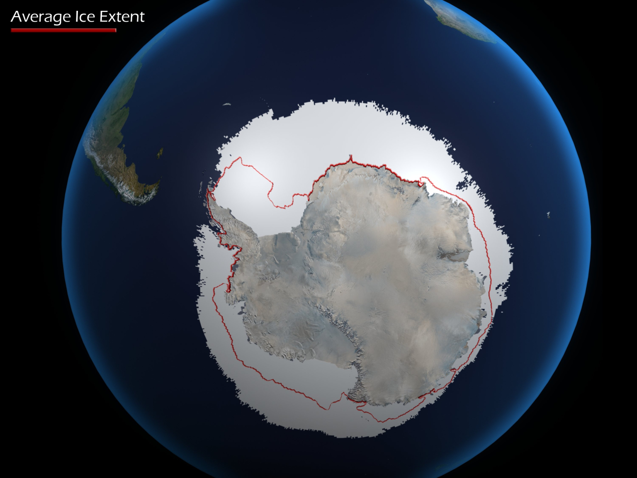 Antarctic ice extent in June of 2010 were much higher than what had beenobserved historically from satellites