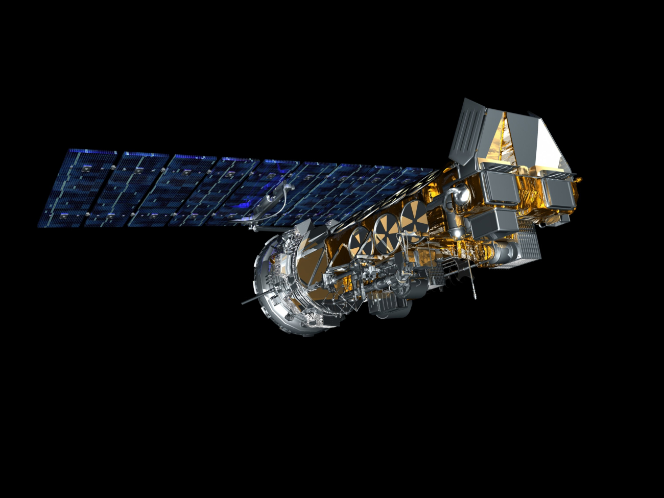 NOAA-19 satellite model