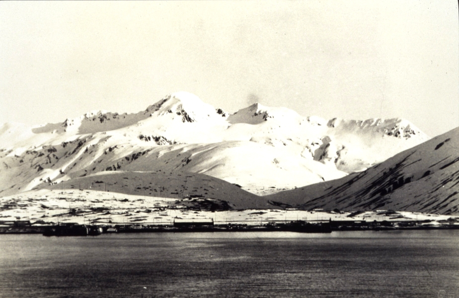 View of Massacre Bay, Attu Island 1946