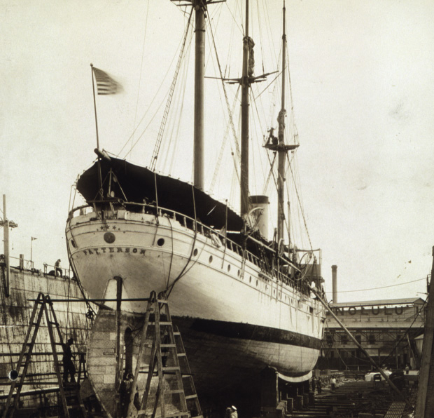 Coast and Geodetic Survey Steamer PATTERSON at Honolulu