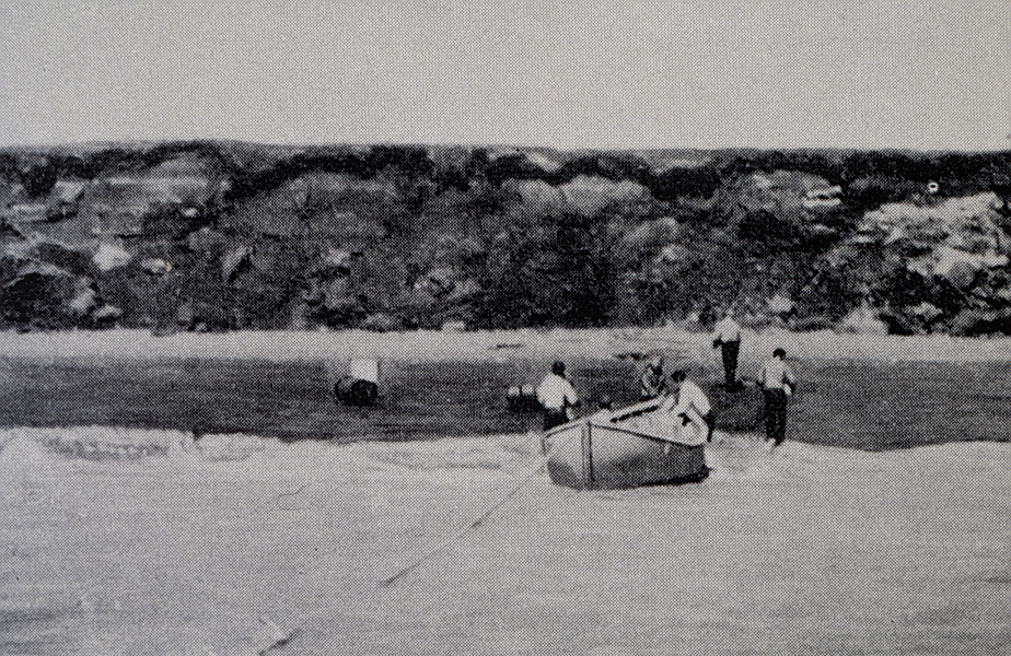 Landing Shoran gear at Nushagak Bay