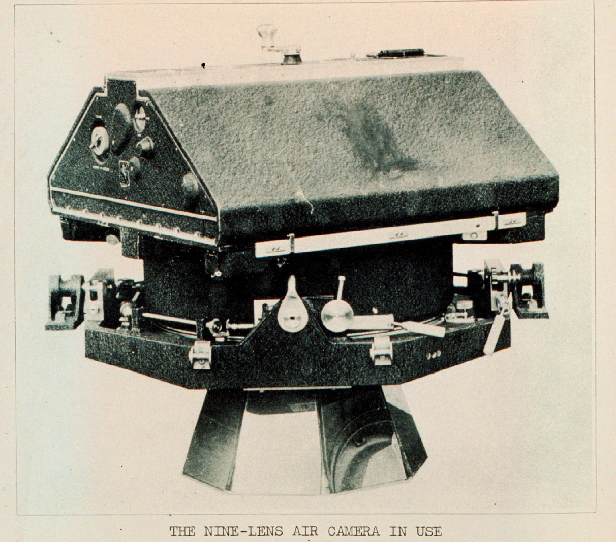 The nine-lens aerial camera