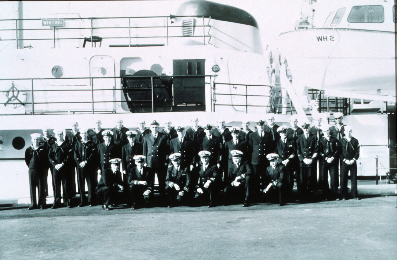 First crew of NOAA Ship WHITING