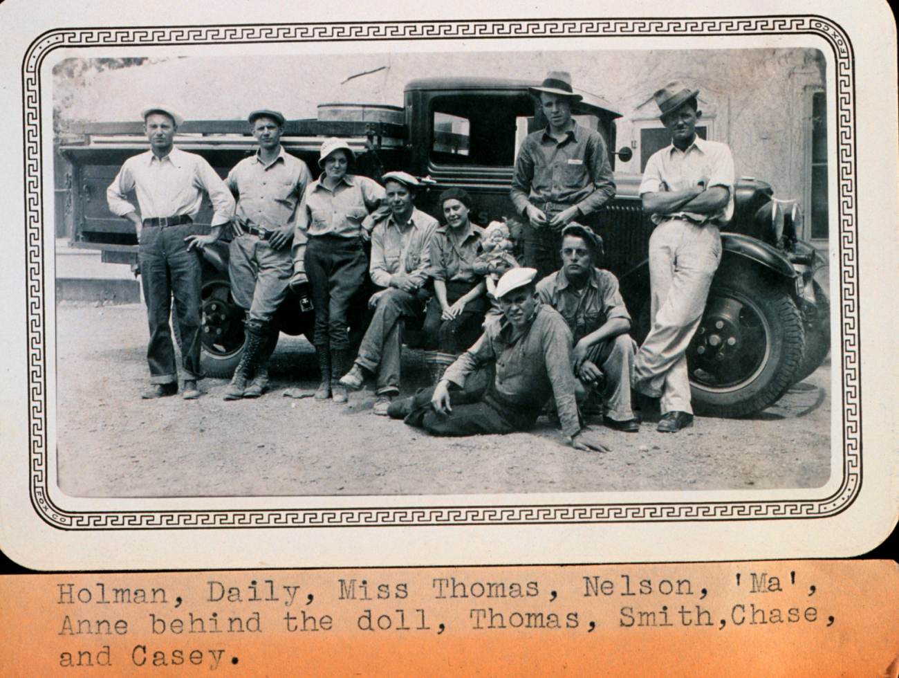 1934 triangulation crew in New Mexico