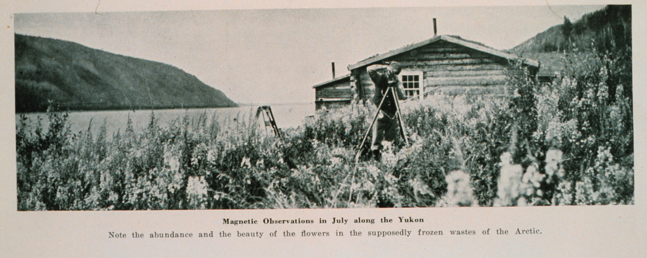 Magnetic observations along the Yukon River