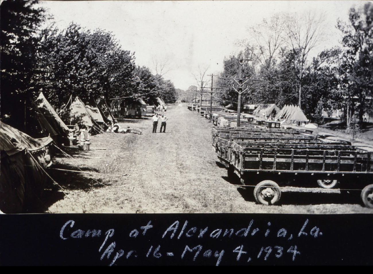 Camp at Alexandria, Louisiana