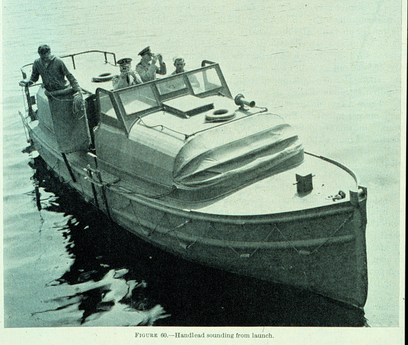 Hydrographic  Launch from 1942 Hydrographic Manual