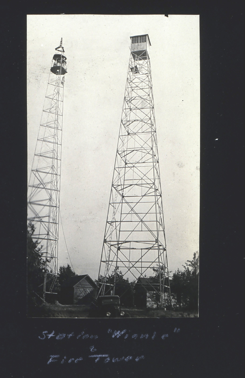 Tower at Station Winnie next to firetower