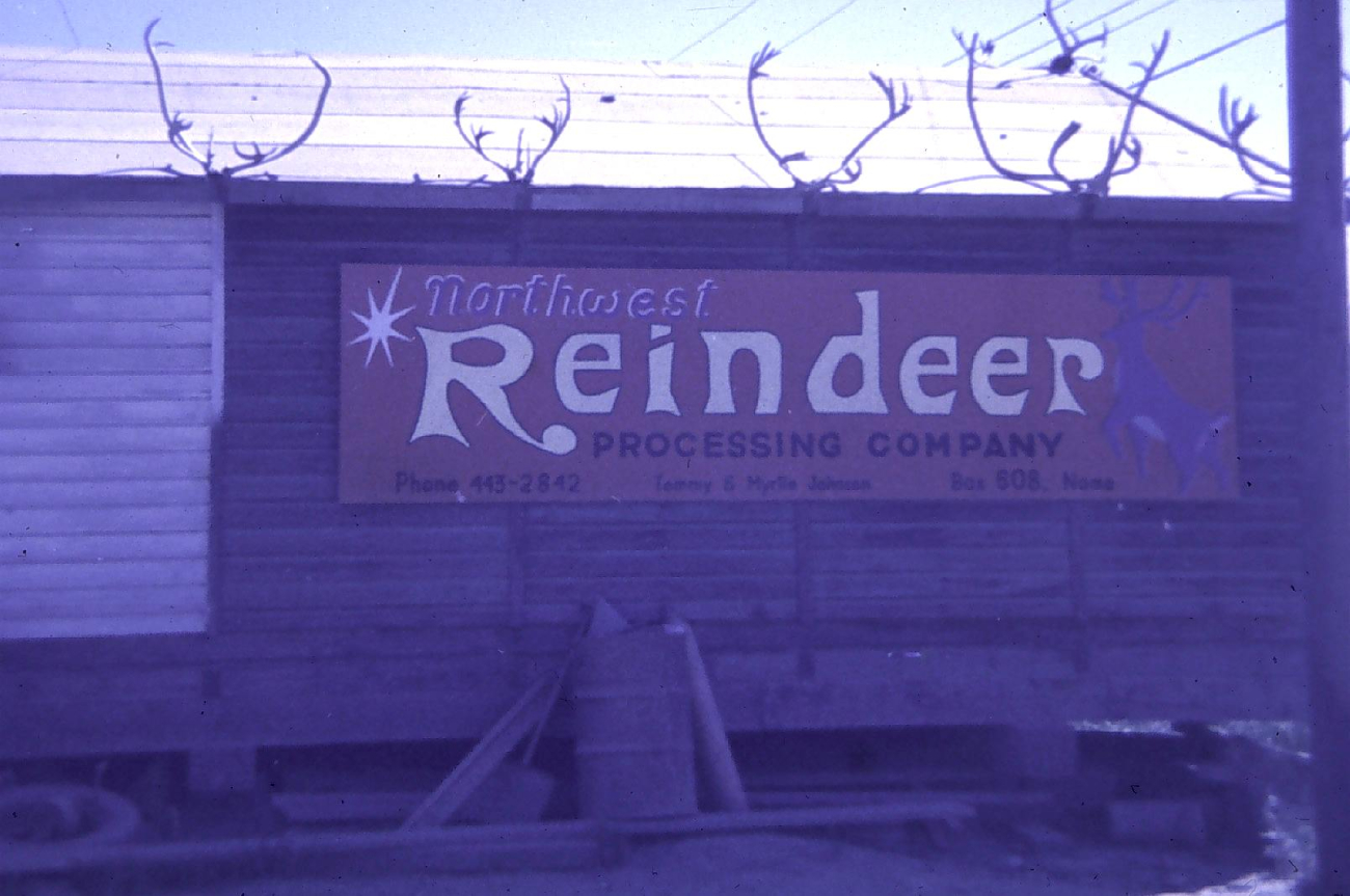 Reindeer meat processing plant
