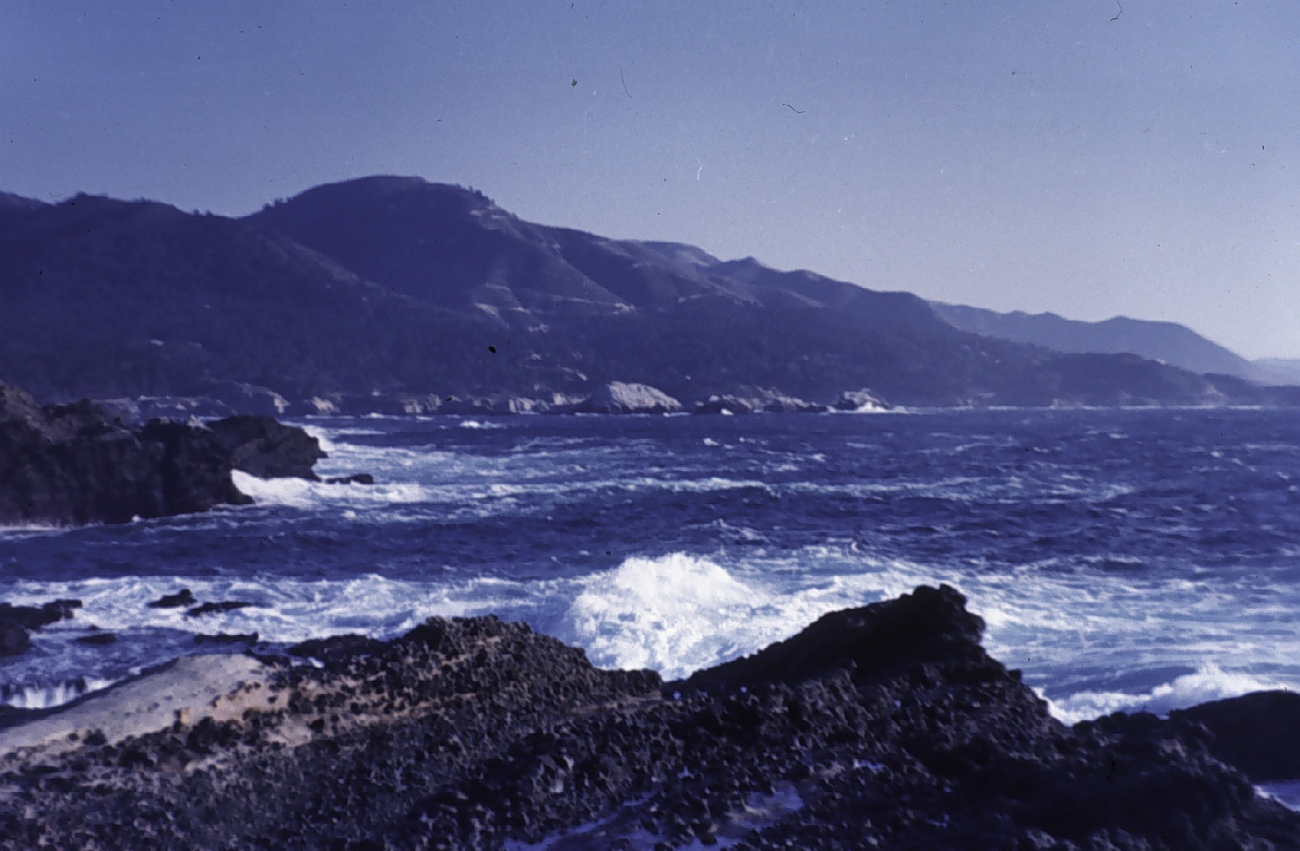 Big Sur coastline from Point Lobos looking south