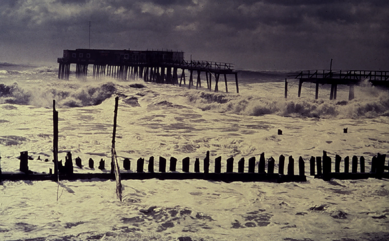 Stormy seas on the east coast