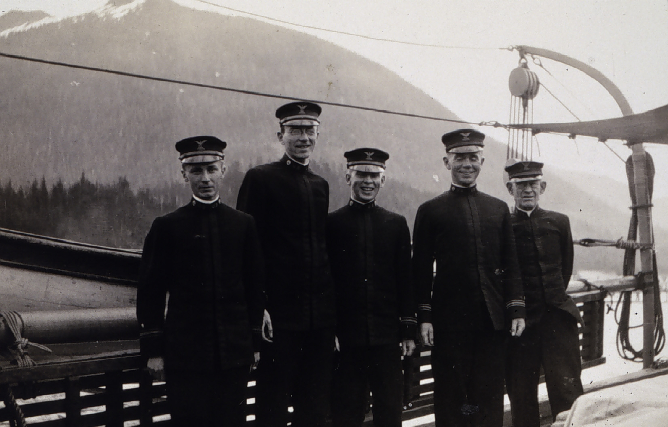 Officers on the MCARTHUR May 1 to June 30, 1915