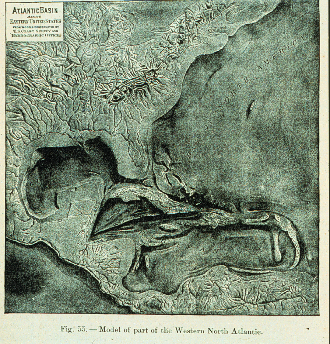3-D view of the Gulf of Mexico, Eastern U