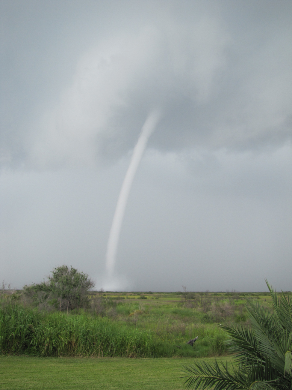 A spectacular series of images of waterspouts off the Port of Grand Isle
