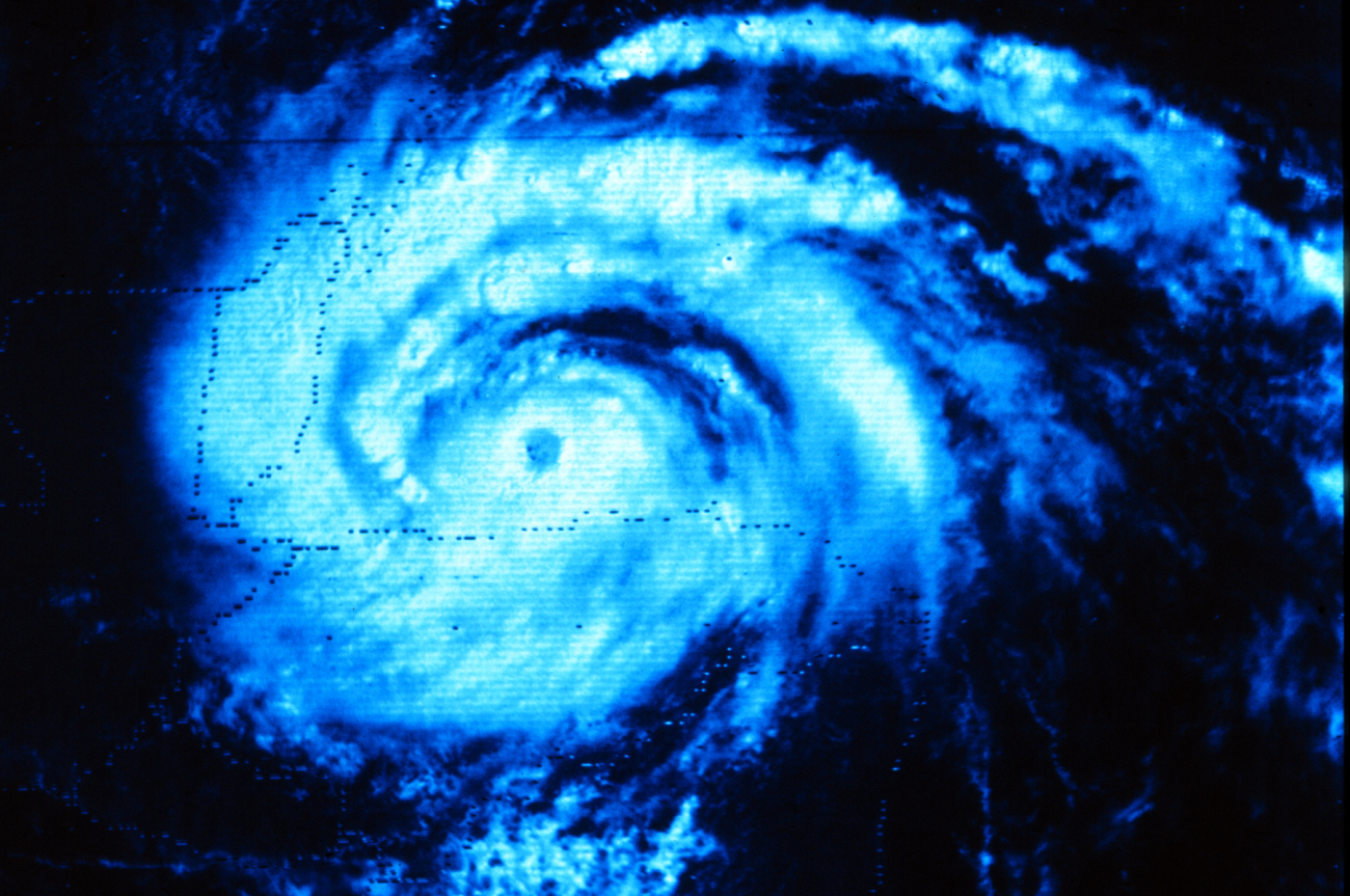 Hurricane Greta in the Gulf of Honduras